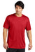 Sport-Tek ST720 Mens Re-Compete Moisture Wicking Short Sleeve Crewneck T-Shirt True Red Model Front