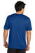 Sport-Tek ST720 Mens Re-Compete Moisture Wicking Short Sleeve Crewneck T-Shirt True Royal Blue Model Back