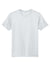 Sport-Tek ST720 Mens Re-Compete Moisture Wicking Short Sleeve Crewneck T-Shirt White Flat Front