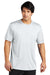 Sport-Tek ST720 Mens Re-Compete Moisture Wicking Short Sleeve Crewneck T-Shirt White Model Front