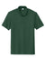 Sport-Tek ST725 Mens PosiCharge Re-Compete Short Sleeve Polo Shirt Forest Green Flat Front