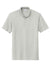 Sport-Tek ST725 Mens PosiCharge Re-Compete Short Sleeve Polo Shirt Silver Grey Flat Front