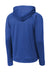 Sport-Tek ST730 Mens Re-Compete Fleece Anti Static Hooded Sweatshirt Hoodie True Royal Blue Flat Back