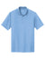 Sport-Tek ST740 Mens Moisture Wicking Micropique Short Sleeve Polo Shirt Carolina Blue Flat Front