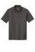 Sport-Tek ST740 Mens Moisture Wicking Micropique Short Sleeve Polo Shirt Graphite Grey Flat Front