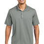 Sport-Tek Mens Moisture Wicking Micropique Short Sleeve Polo Shirt - Concrete Grey