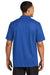 Sport-Tek ST740 Mens Moisture Wicking Micropique Short Sleeve Polo Shirt True Royal Blue Model Back