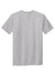 Sport-Tek ST760 Mens Echo Moisture Wicking Short Sleeve Crewneck T-Shirt Heather Grey Flat Back