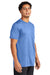 Sport-Tek ST760 Mens Echo Moisture Wicking Short Sleeve Crewneck T-Shirt Carolina Blue Model 3q