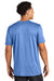 Sport-Tek ST760 Mens Echo Moisture Wicking Short Sleeve Crewneck T-Shirt Carolina Blue Model Back