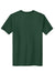 Sport-Tek ST760 Mens Echo Moisture Wicking Short Sleeve Crewneck T-Shirt Forest Green Flat Back