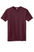 Sport-Tek ST760 Mens Echo Moisture Wicking Short Sleeve Crewneck T-Shirt Maroon Flat Front