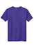 Sport-Tek ST760 Mens Echo Moisture Wicking Short Sleeve Crewneck T-Shirt Purple Flat Back