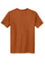 Sport-Tek ST760 Mens Echo Moisture Wicking Short Sleeve Crewneck T-Shirt Texas Orange Flat Back