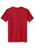 Sport-Tek ST760 Mens Echo Moisture Wicking Short Sleeve Crewneck T-Shirt True Red  Flat Back