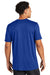 Sport-Tek ST760 Mens Echo Moisture Wicking Short Sleeve Crewneck T-Shirt True Royal Blue Model Back