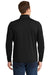 Sport-Tek ST850/TST850 Mens Sport-Wick Moisture Wicking 1/4 Zip Sweatshirt Black Model Back