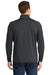 Sport-Tek ST850/TST850 Mens Sport-Wick Moisture Wicking 1/4 Zip Sweatshirt Charcoal Grey Model Back