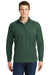 Sport-Tek ST850/TST850 Mens Sport-Wick Moisture Wicking 1/4 Zip Sweatshirt Forest Green Model Front