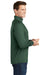 Sport-Tek ST850/TST850 Mens Sport-Wick Moisture Wicking 1/4 Zip Sweatshirt Forest Green Model Side