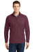 Sport-Tek ST850/TST850 Mens Sport-Wick Moisture Wicking 1/4 Zip Sweatshirt Maroon Model Front