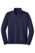 Sport-Tek ST850/TST850 Mens Sport-Wick Moisture Wicking 1/4 Zip Sweatshirt True Navy Blue Flat Front