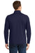 Sport-Tek ST850/TST850 Mens Sport-Wick Moisture Wicking 1/4 Zip Sweatshirt True Navy Blue Model Back