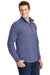 Sport-Tek ST850/TST850 Mens Sport-Wick Moisture Wicking 1/4 Zip Sweatshirt Heather True Navy Blue Model 3q