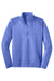 Sport-Tek ST850/TST850 Mens Sport-Wick Moisture Wicking 1/4 Zip Sweatshirt Heather True Royal Blue Flat Front