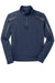 Sport-Tek ST851 Mens Sport-Wick Moisture Wicking 1/4 Zip Sweatshirt True Navy Blue/Charcoal Grey Flat Front