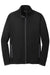 Sport-Tek ST853 Mens Sport-Wick Moisture Wicking Full Zip Jacket Black/Charcoal Grey Flat Front