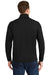 Sport-Tek ST853 Mens Sport-Wick Moisture Wicking Full Zip Jacket Black/Charcoal Grey Model Back