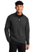 Sport-Tek ST855 Mens Sport-Wick Moisture Wicking 1/4 Zip Sweatshirt Black Model Front