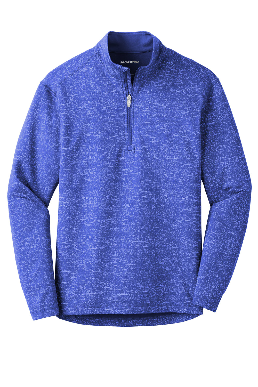 Sport-Tek ST855 Mens Sport-Wick Moisture Wicking 1/4 Zip Sweatshirt True Royal Blue Flat Front