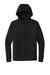 Sport-Tek ST856 Mens Sport-Wick Stretch 1/4 Zip Hooded Sweatshirt Hoodie Black Flat Front