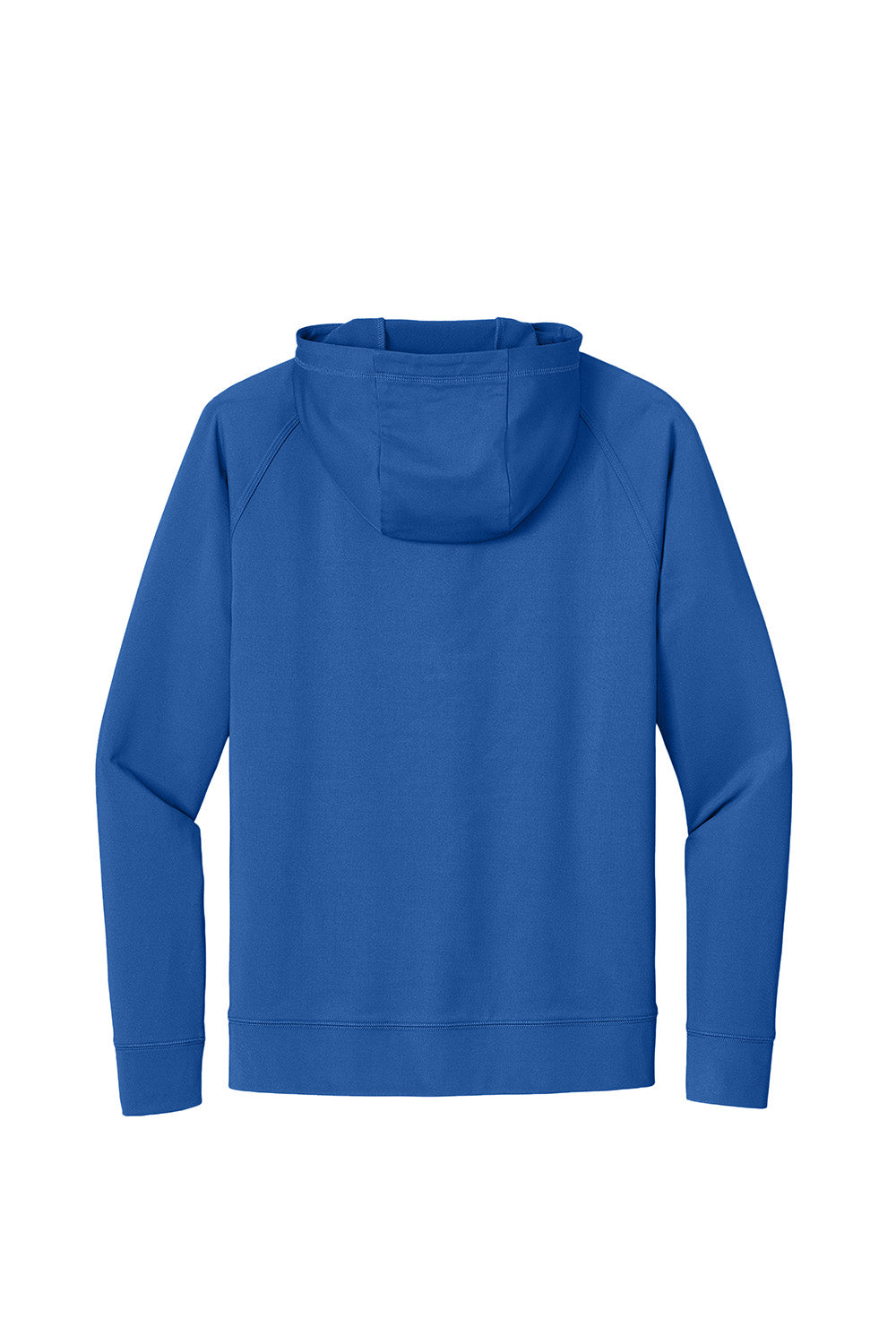 Sport-Tek ST856 Mens Sport-Wick Stretch 1/4 Zip Hooded Sweatshirt Hoodie True Royal Blue Flat Back