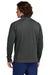 Sport-Tek ST857 Mens Sport-Wick Stretch Full Zip Cadet Jacket Charcoal Grey Model Back