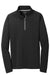 Sport-Tek ST860 Mens Sport-Wick Moisture Wicking 1/4 Zip Sweatshirt Black Flat Front