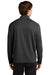 Sport-Tek ST860 Mens Sport-Wick Moisture Wicking 1/4 Zip Sweatshirt Black Model Back