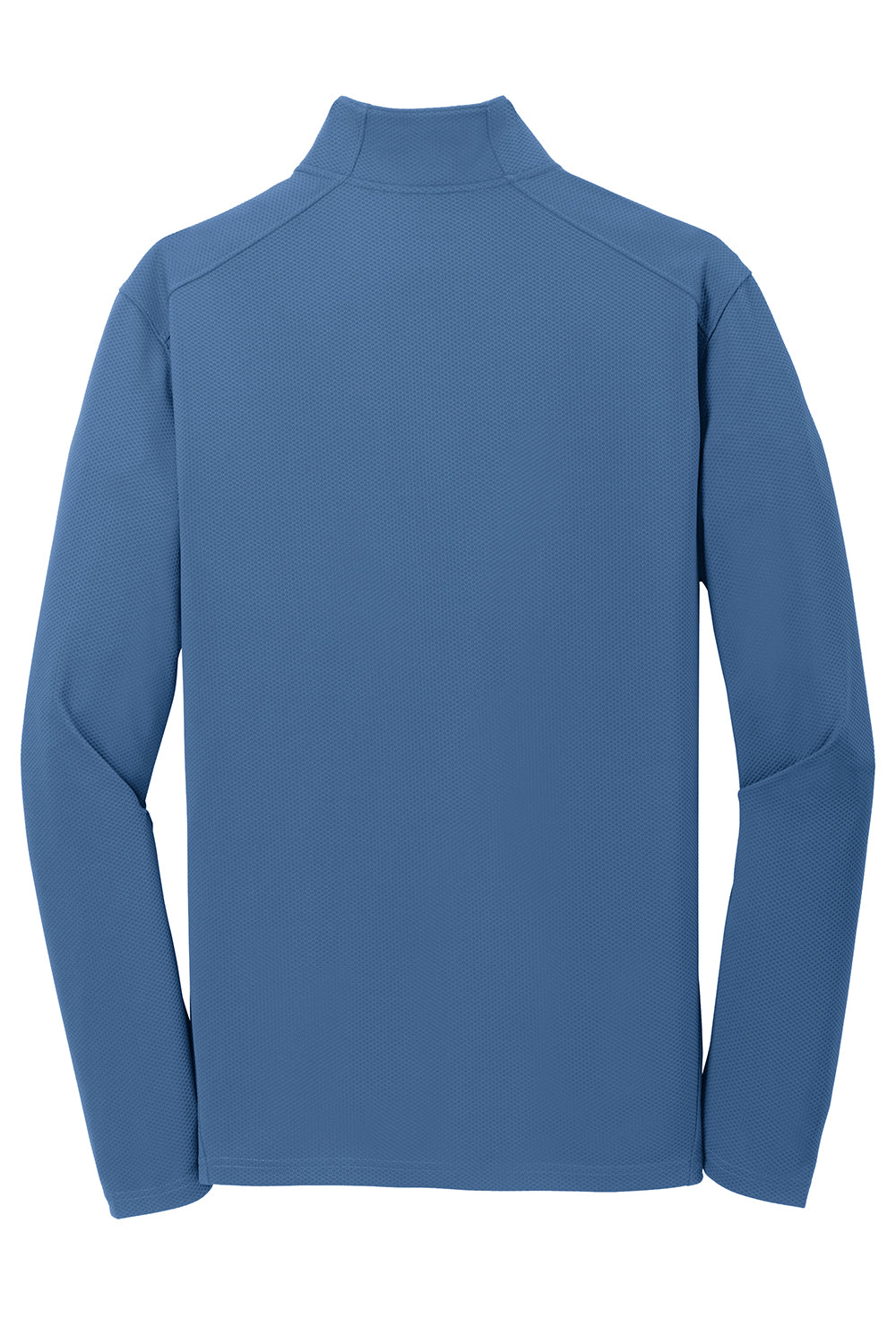 Sport-Tek ST860 Mens Sport-Wick Moisture Wicking 1/4 Zip Sweatshirt Dawn Blue Flat Back