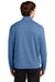 Sport-Tek ST860 Mens Sport-Wick Moisture Wicking 1/4 Zip Sweatshirt Dawn Blue Model Back