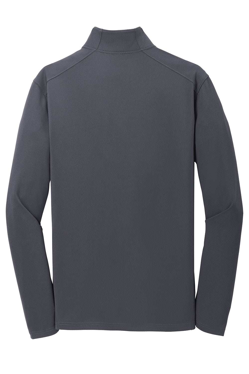 Sport-Tek ST860 Mens Sport-Wick Moisture Wicking 1/4 Zip Sweatshirt Iron Grey Flat Back