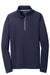 Sport-Tek ST860 Mens Sport-Wick Moisture Wicking 1/4 Zip Sweatshirt True Navy Blue Flat Front