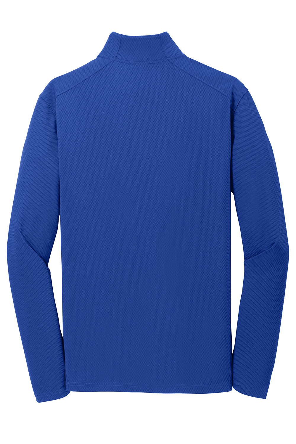 Sport-Tek ST860 Mens Sport-Wick Moisture Wicking 1/4 Zip Sweatshirt True Royal Blue Flat Back