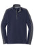 Sport-Tek ST861 Mens Sport-Wick Moisture Wicking 1/4 Zip Sweatshirt True Navy Blue/Iron Grey Flat Front