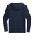 Sport-Tek ST870 Mens Circuit Full Zip Hooded Sweatshirt Hoodie True Navy Blue Flat Back