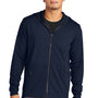 Sport-Tek Mens Circuit Full Zip Hooded Sweatshirt Hoodie - True Navy Blue - NEW