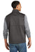 Sport-Tek ST981 Mens Water Resistant Full Zip Soft Shell Vest Graphite Grey Model Back