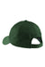 Sport-Tek STC10 Dry Zone Moisture Wicking Adjustable Hat Forest Green Flat Back