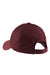 Sport-Tek STC10 Dry Zone Moisture Wicking Adjustable Hat Maroon Flat Back